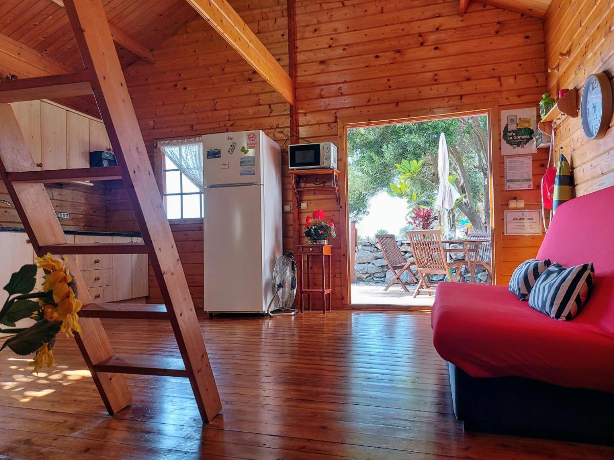 Cabana Los Palmeros, Vista Al Mar Y La Montana Alojera Eksteriør bilde