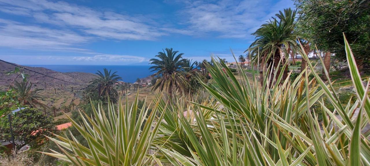 Cabana Los Palmeros, Vista Al Mar Y La Montana Alojera Eksteriør bilde