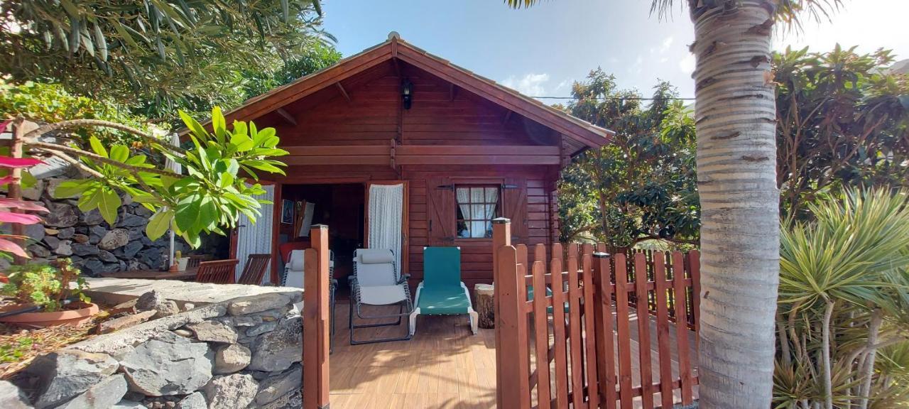 Cabana Los Palmeros, Vista Al Mar Y La Montana Alojera Eksteriør bilde
