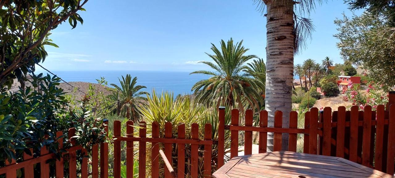 Cabana Los Palmeros, Vista Al Mar Y La Montana Alojera Eksteriør bilde