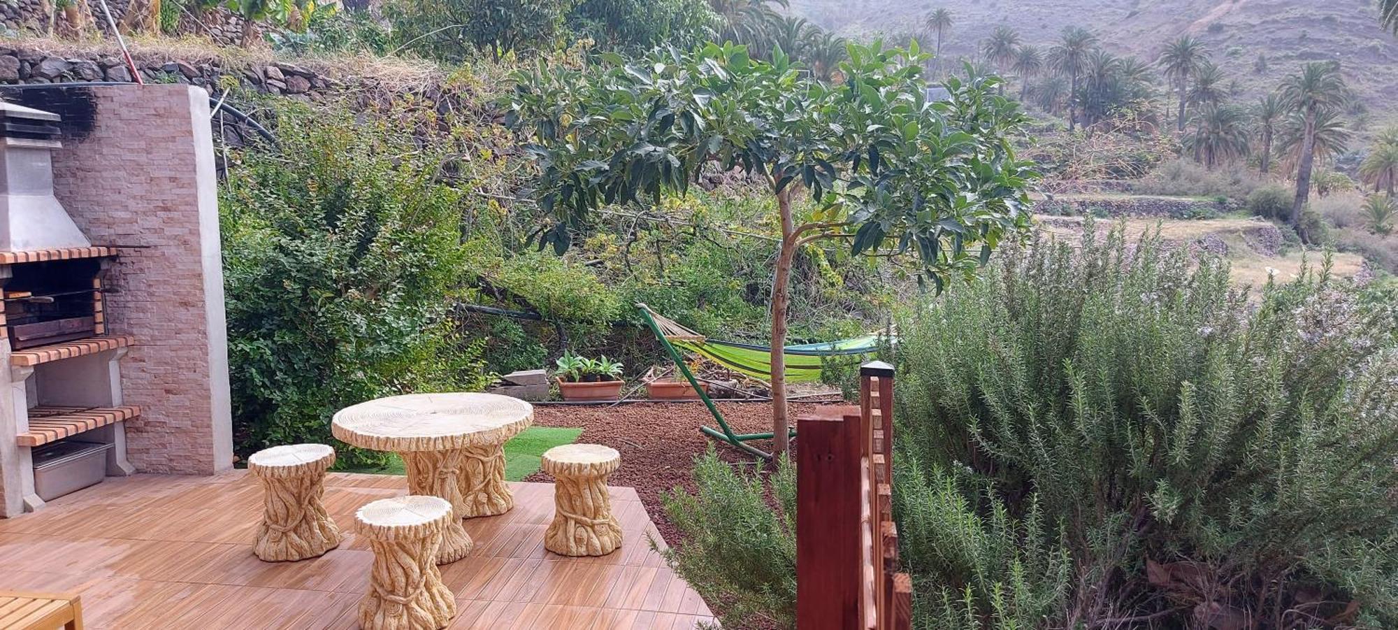 Cabana Los Palmeros, Vista Al Mar Y La Montana Alojera Eksteriør bilde