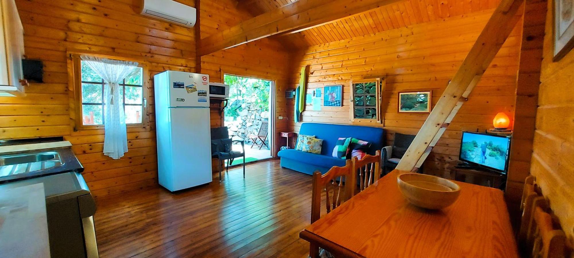 Cabana Los Palmeros, Vista Al Mar Y La Montana Alojera Eksteriør bilde